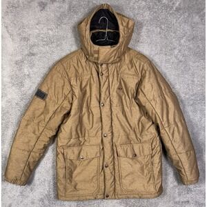 Oakley Jacket Mens L Waterproof Hooded Snowboard Parka Quilted Puffer Ski Coat